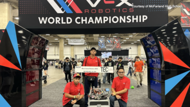 Students from McFarland High School earn prestigious robotics title