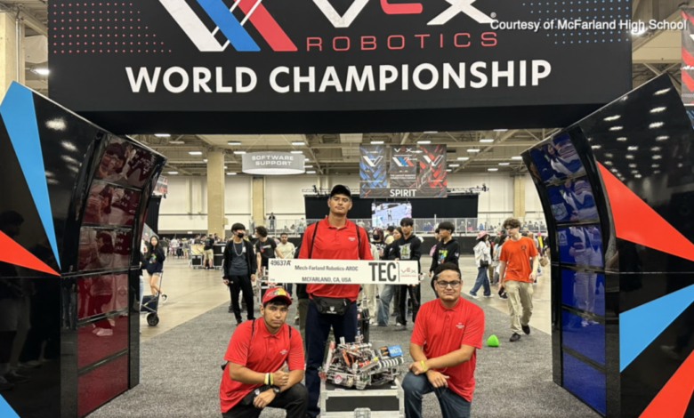 Students from McFarland High School earn prestigious robotics title Students from McFarland High School earn prestigious robotics title