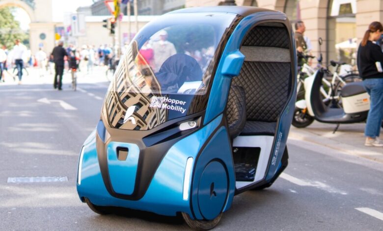 Pedal-electric Hopper may be the German “car” you didn’t know you wanted Pedal-electric Hopper may be the German “car” you didn’t know you wanted