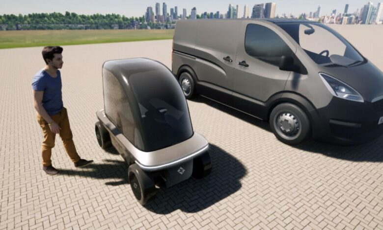 Single-seater electric micro-car takes aim at big city congestion Single-seater electric micro-car takes aim at big city congestion