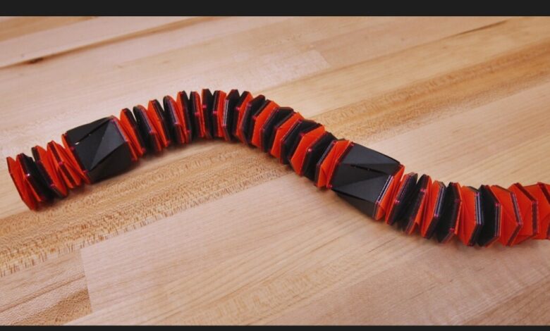 Soft caterpillar robot moves its body by origami-power Soft caterpillar robot moves its body by origami-power