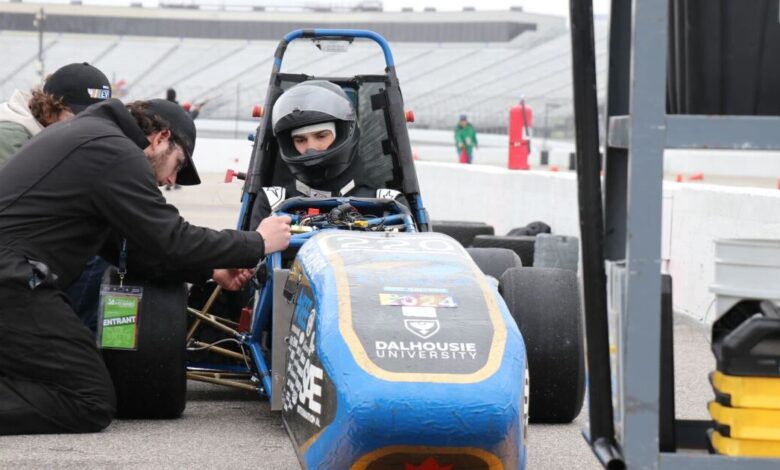 College students show off hybrid and electric cars at NH Speedway competition College students show off hybrid and electric cars at NH Speedway competition