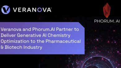 Veranova and Phorum.AI Partner to Deliver Generative AI Chemistry Optimization to the Pharmaceutical & Biotech Industry