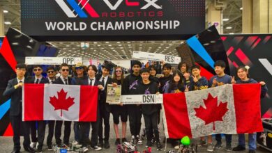 Burnaby robotics team wins first-ever award at VEX world championships