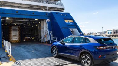 Greek ferries no longer transport fully charged electric cars