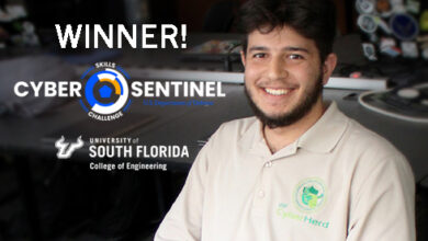 USF engineering graduate student takes top prize in DoD’s national cybersecurity competition