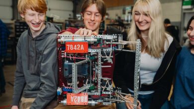 Comox Valley VEX students shine on the global stage at robotics championships