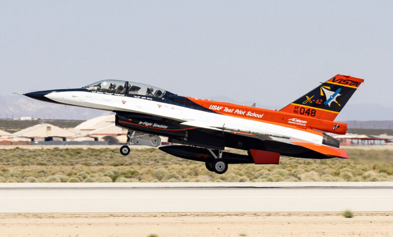 US Air Force chief flies fighter piloted by artificial intelligence US Air Force chief flies fighter piloted by artificial intelligence