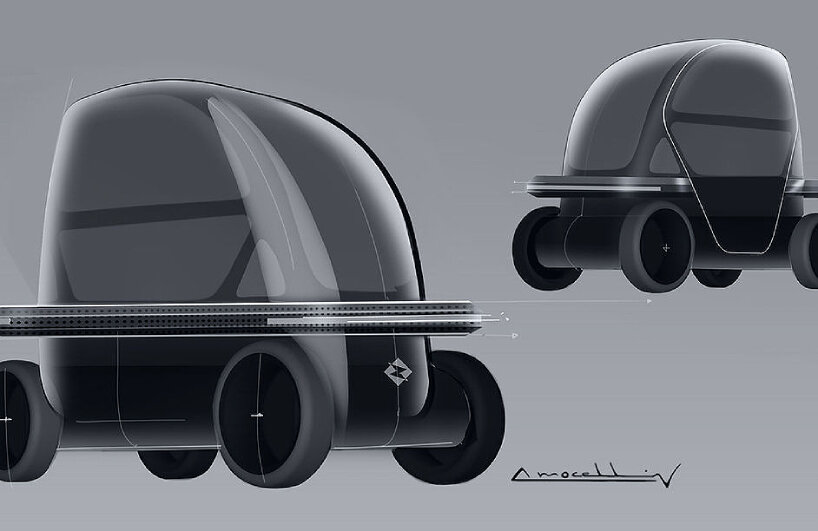 single-seater electric urban vehicle zigy