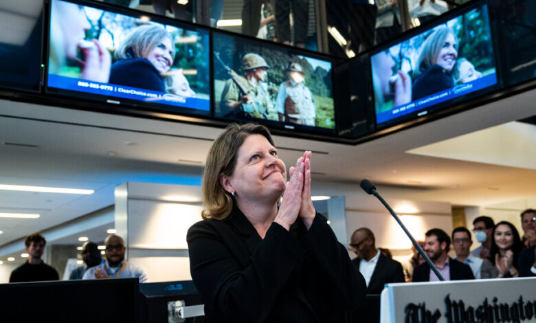 Sally Buzbee, Washington Post Editor, to Leave Role Sally Buzbee, Washington Post Editor, to Leave Role