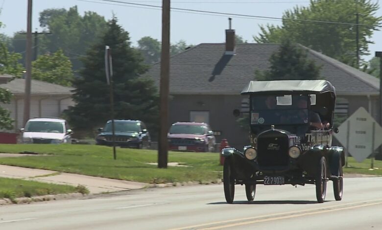 ‘Sea to sea in a Model T’: 100-year-old Ford automobile stops in DeWitt on cross-country trip ‘Sea to sea in a Model T’: 100-year-old Ford automobile stops in DeWitt on cross-country trip