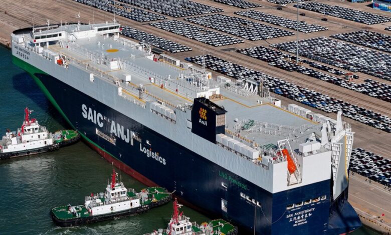 China’s Exports Surge as Trade Tensions Near Boiling Point China’s Exports Surge as Trade Tensions Near Boiling Point