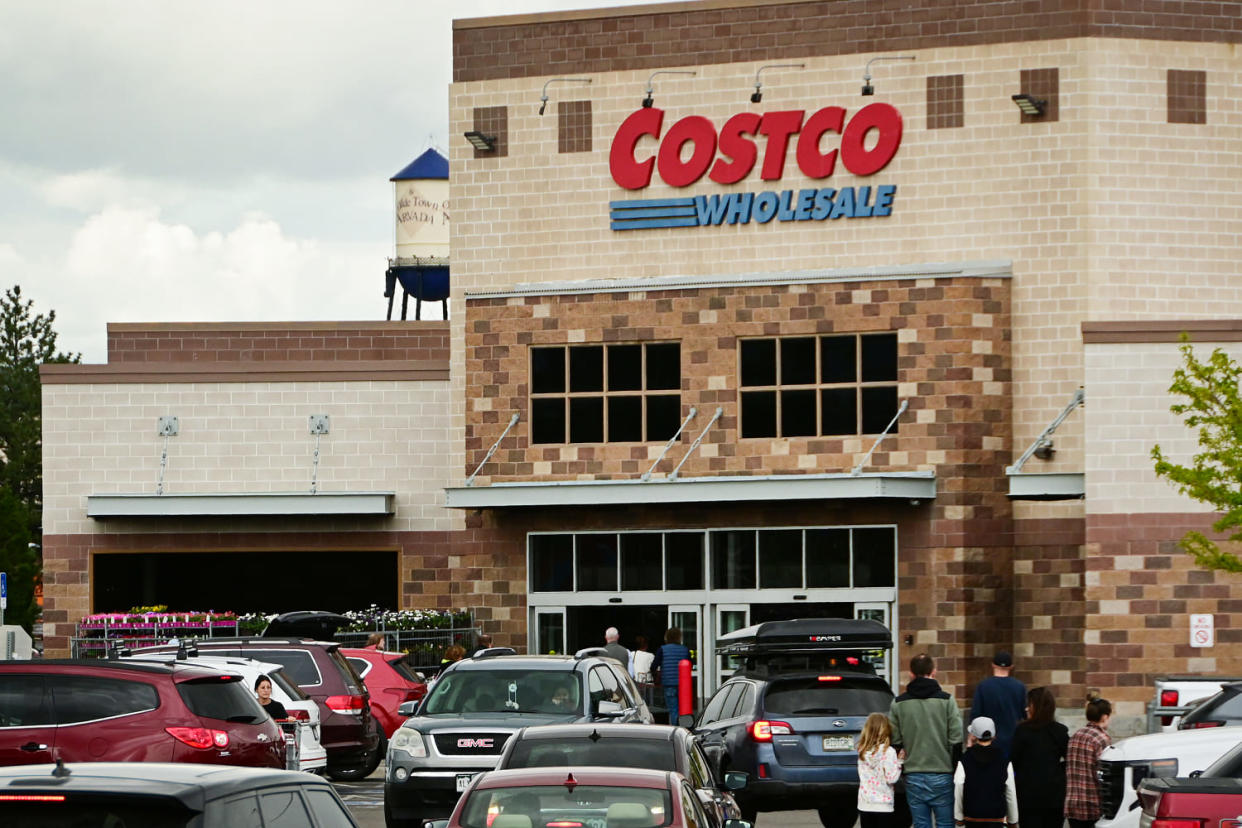 Costco parking lot. (Hyoung Chang / Denver Post via Getty Images)