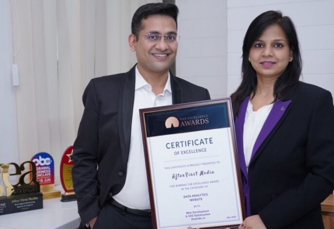 AfterFirst Media recognized as the only Indian Agency to win the Web Excellence Awards (S12) based in Switzerland, for Web Development And SEO AfterFirst Media recognized as the only Indian Agency to win the Web Excellence Awards (S12) based in Switzerland, for Web Development And SEO