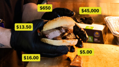 He Began With Sauce. Here’s Why This Brisket Sandwich Goes for .50.