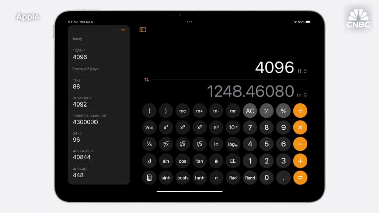 Apple WWDC: Tech giant announces iPadOS 18 updates along with Calculator app