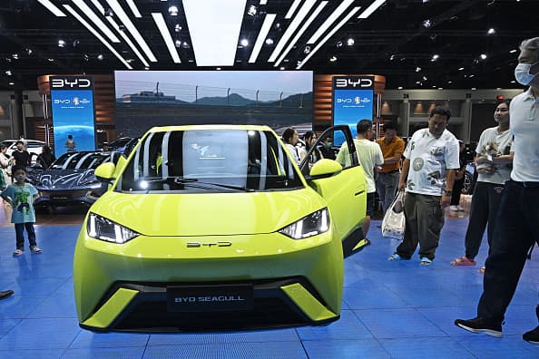 EU is expected to unveil tariff plans for Chinese EVs this week EU is expected to unveil tariff plans for Chinese EVs this week