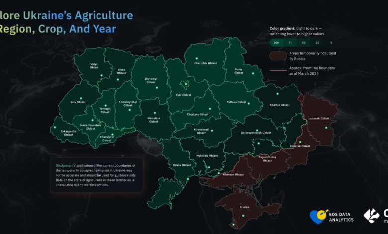 “Harvest of Hope” from EOS Data Analytics will help Ukrainian agrarians “Harvest of Hope” from EOS Data Analytics will help Ukrainian agrarians