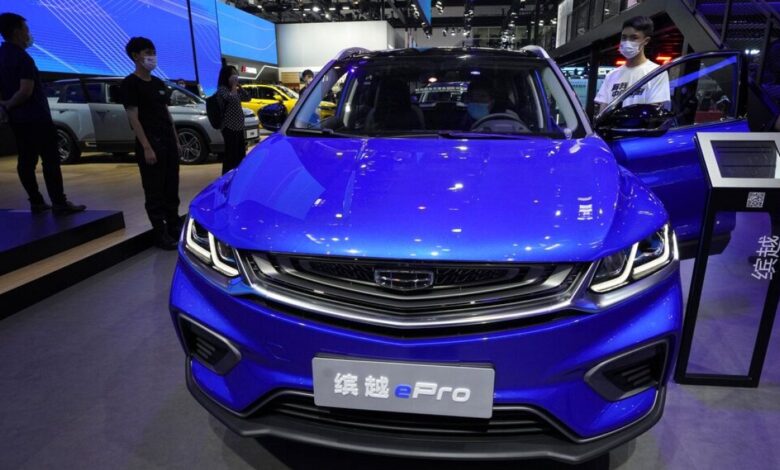 China hits back at EU tariff hike on electric vehicles