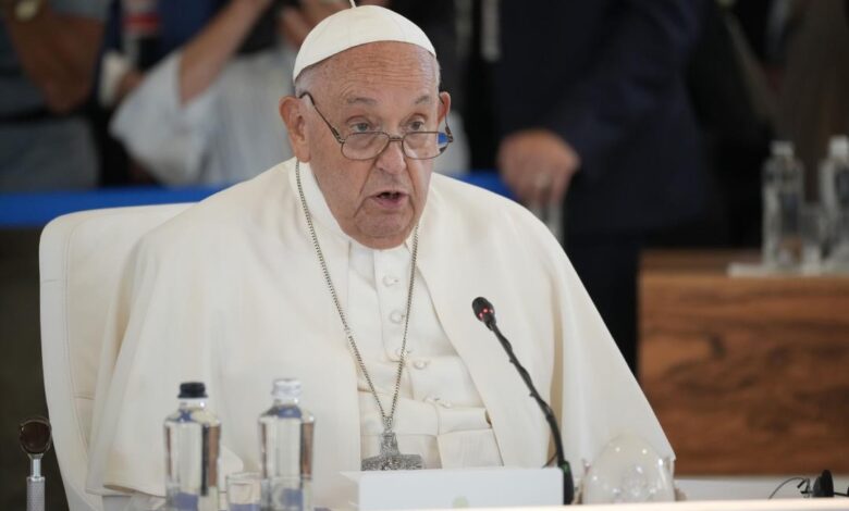 Francis Raises Red Flag on Artificial Intelligence Francis Raises Red Flag on Artificial Intelligence