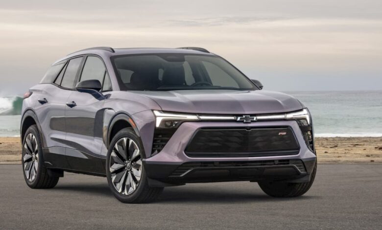 Chevy Blazer EV lease prices are nearly the same as gas models Chevy Blazer EV lease prices are nearly the same as gas models