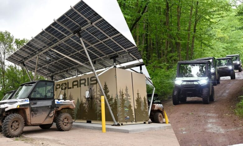 Polaris launches free off-road charging network for electric vehicles Polaris launches free off-road charging network for electric vehicles