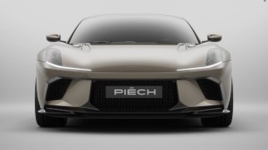 The Piëch Automotive GT concept from the front