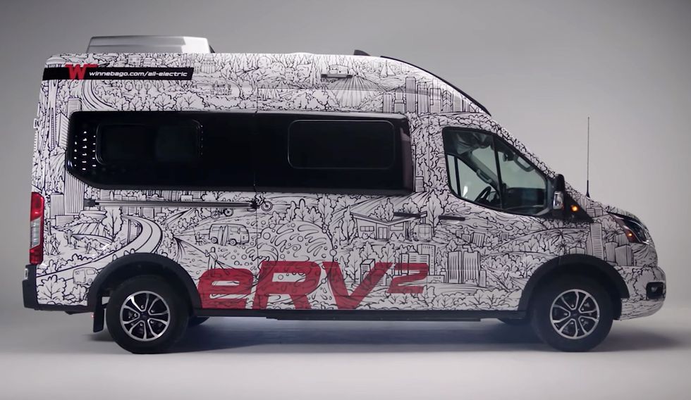 The Winnebago eRV2.