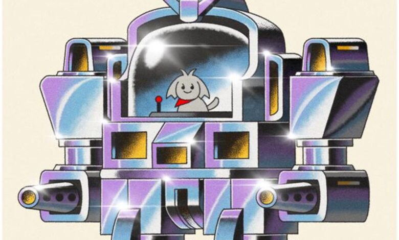 Retro Anime Robots Inspire These Adorable Pet Tattoos Retro Anime Robots Inspire These Adorable Pet Tattoos