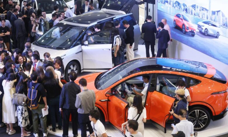China’s EV makers return to fast lane helped by government subsidies tailwind China’s EV makers return to fast lane helped by government subsidies tailwind