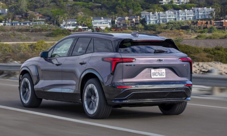 Chevy cuts 2025 Blazer EV prices, features too Chevy cuts 2025 Blazer EV prices, features too