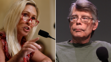 Stephen King Hits Out at Marjorie Taylor Greene