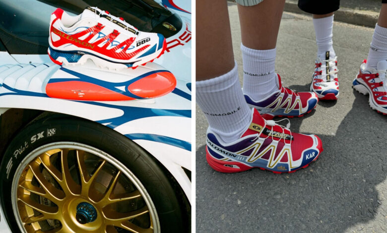 L’Art De L’Automobile and Salomon’s Le Mans Sneakers Release in June – Footwear News L’Art De L’Automobile and Salomon’s Le Mans Sneakers Release in June – Footwear News