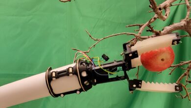 New robotic gripper for automated apple picking developed