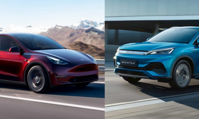 BYD cuts Atto 3 electric SUV prices in Australia to rival Tesla BYD cuts Atto 3 electric SUV prices in Australia to rival Tesla