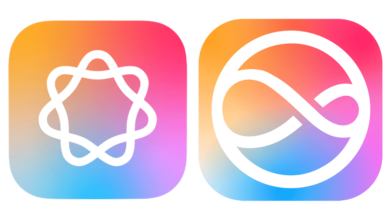 Apple AI logo aims to look unthreatening, and non-anthropomorphic