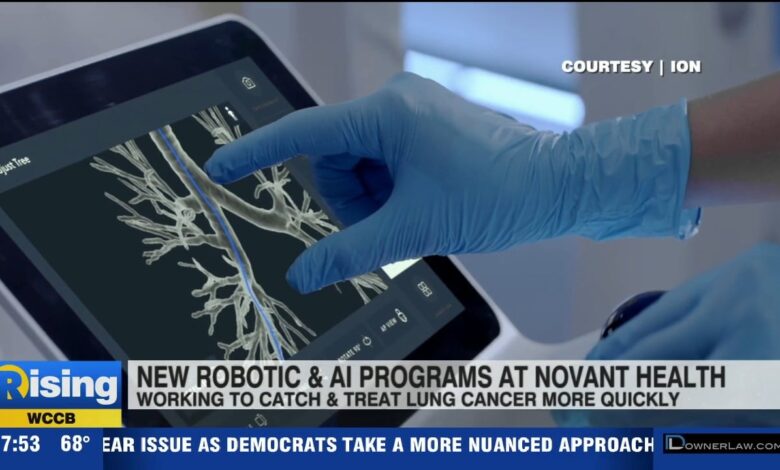 Novant Health Deploys High-Tech Robotics To Better Diagnose Lung Cancer Novant Health Deploys High-Tech Robotics To Better Diagnose Lung Cancer