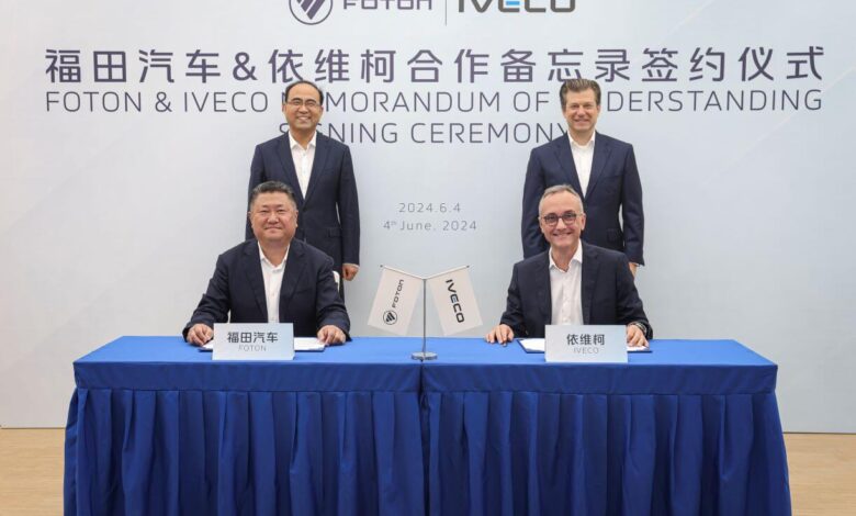 IVECO and Foton announce joint research into electric vehicles and components IVECO and Foton announce joint research into electric vehicles and components