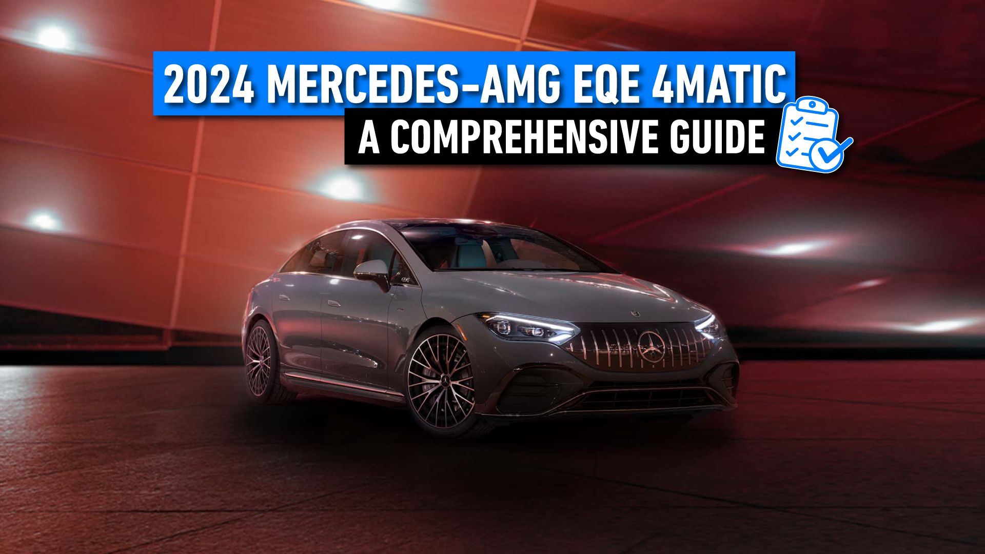 Custom image created for 2024 Mercedes AMG EQE Model Overview