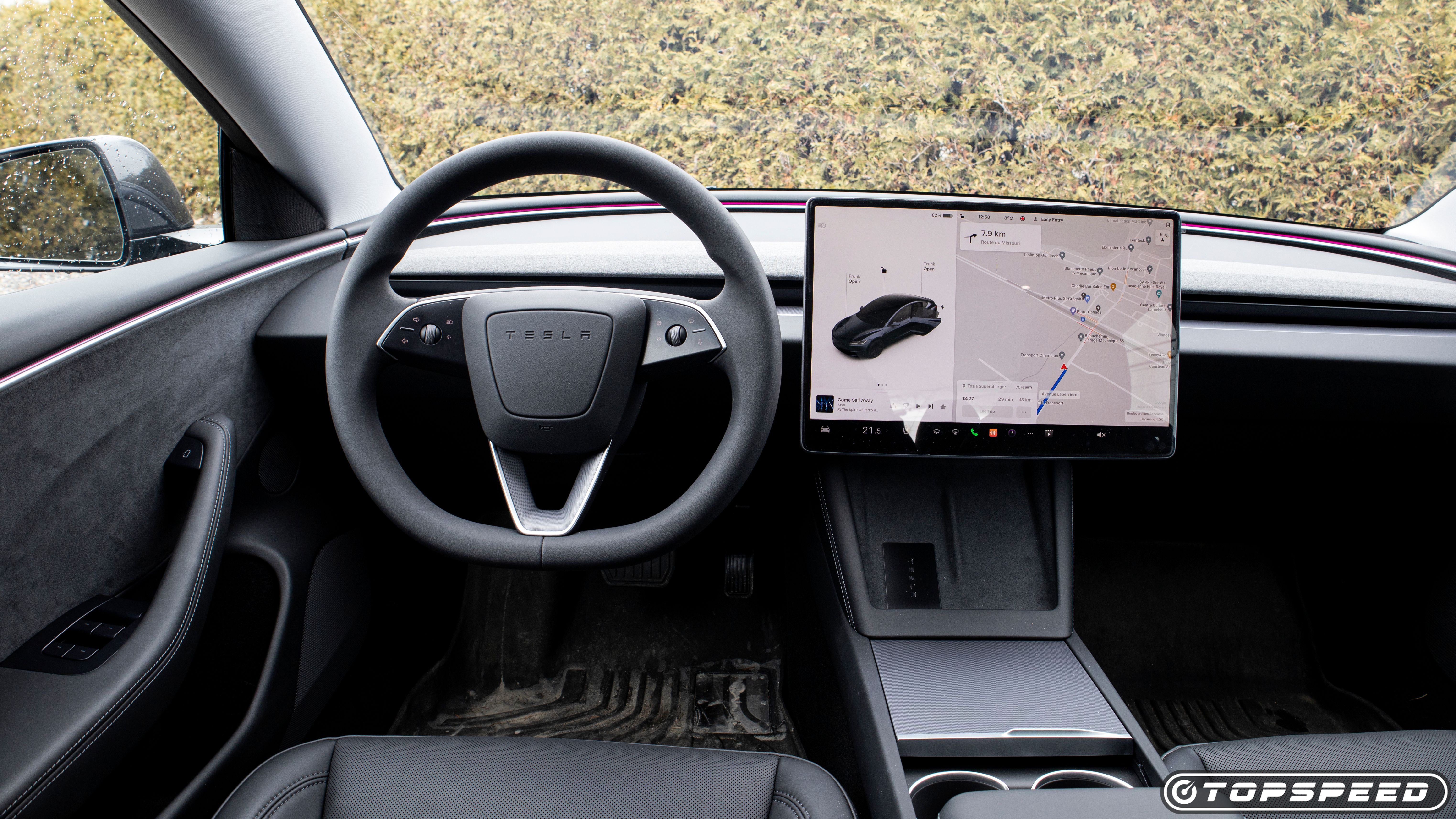 2024 Tesla Model 3 Full Dashboard 2