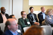 The Nashville chapter Vanderbilt Alumni event features A Conversation on Financial Technology and Innovation with FirstBank, Meow, and Vanderbilt. (Vanderbilt University)