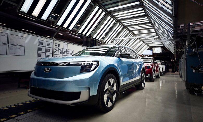 New Ford Electric Explorer Begins Production New Ford Electric Explorer Begins Production