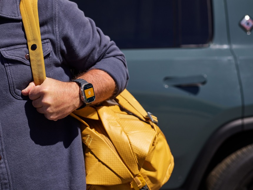 2025 Rivian EVs support Apple Watch as a Key