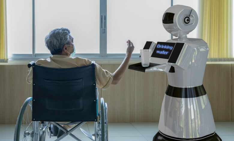 People are positive towards care robots People are positive towards care robots
