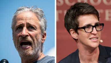 Jon Stewart and Rachel Maddow Are Luring Liberals Back to cable TV