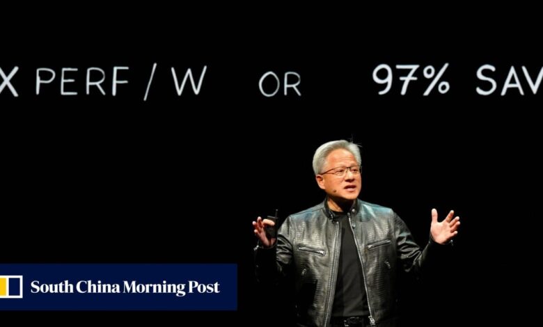 An era of robotics, ‘AI factories’ powered by Nvidia’s chips and software is ‘in our near future’, CEO Jensen Huang says