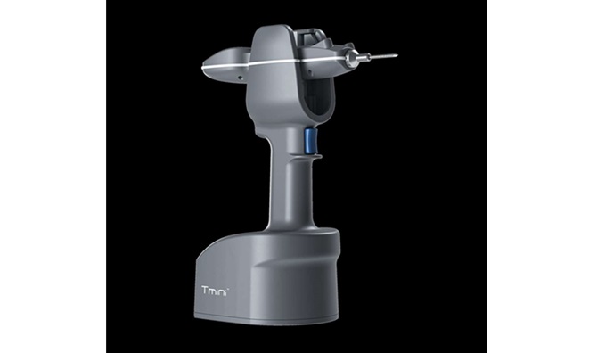Zimmer Biomet Enters Distribution Agreement with THINK Surgical to Offer TMINI® Miniature Handheld Robotic System for Total Knee Arthroplasty Zimmer Biomet Enters Distribution Agreement with THINK Surgical to Offer TMINI® Miniature Handheld Robotic System for Total Knee Arthroplasty