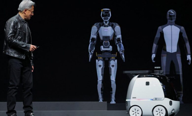 AI robots are the technology’s ‘next wave,’ Nvidia’s Jensen Huang says AI robots are the technology’s ‘next wave,’ Nvidia’s Jensen Huang says
