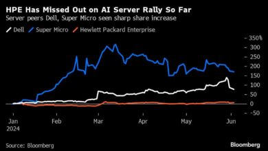 HPE Stock Set for Biggest Gain Since 2016 on AI Server Sales