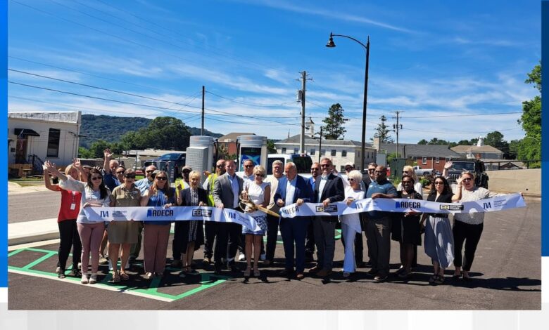 Officials cut ribbon on city’s first electric vehicle chargers Officials cut ribbon on city’s first electric vehicle chargers